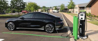 Maryville University Electric Car charging stations